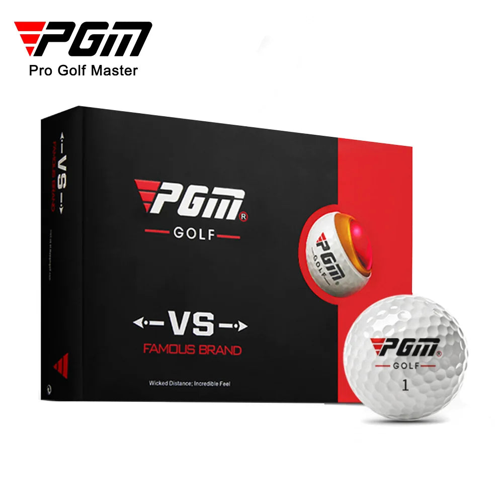 PGM Golf Ball Competition Ball Gift Box Set Three Layer Balls Q017