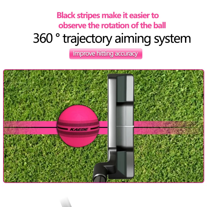 Kaede Double Layer Sakura Golf Balls for Ladies 12 Pieces per Box Dozen Pack Ladies Golf Ball Set
