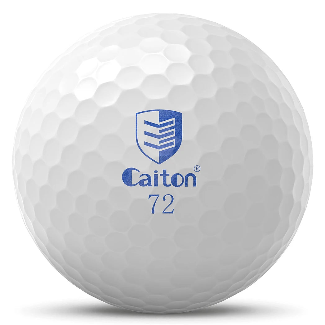 Caiton 12Pcs Pro-Grade PU Golf Balls – 3-4 Layer Options, Soft Feel, Enhanced Swing Speed, Durable Cover, Extended Distance
