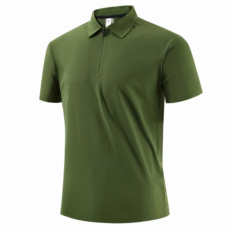 SBWL Outdoor sports running exercise golf high quality seamless POLO short sleeve T-shirt office leisure short sleeve base shirt