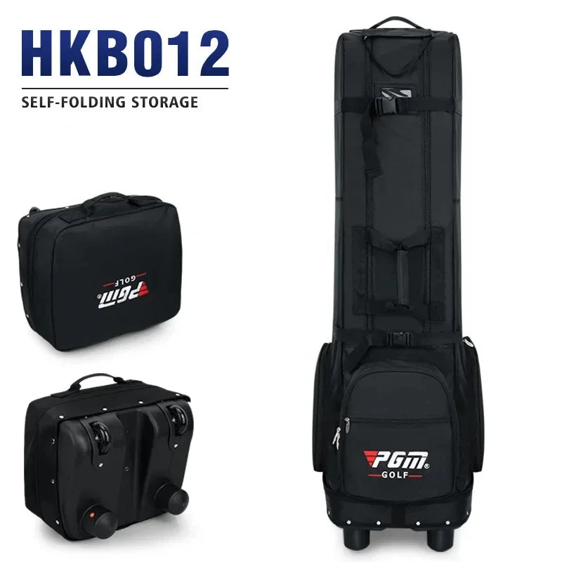 PGM Golf Aviation Bag Waterproof Travel With Wheels Large Capacity Storage Practical Foldable Airplane Ball Bags HKB012