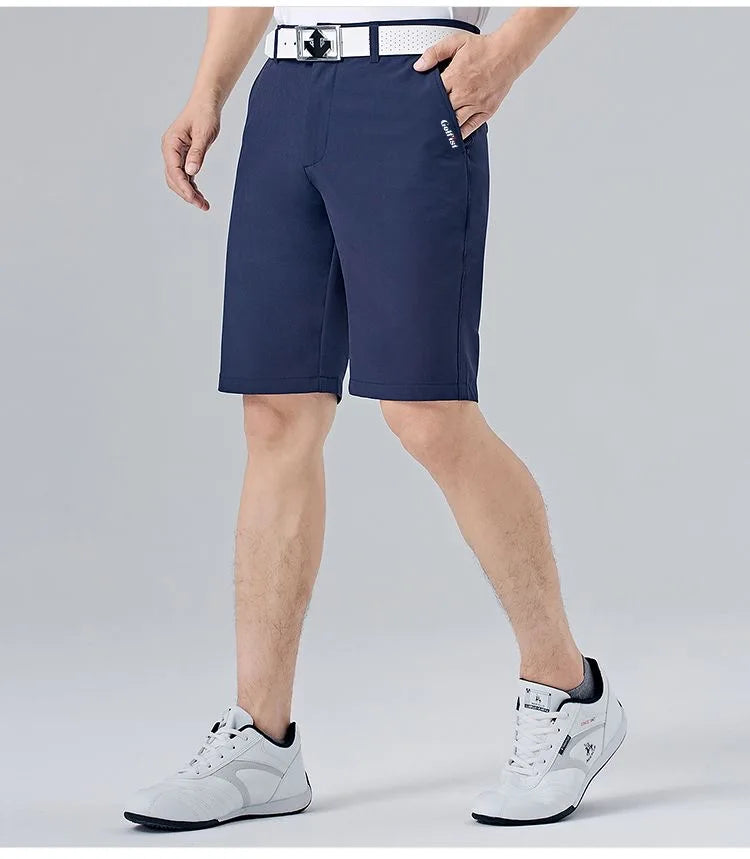 Golfist Golf Men's Shorts Summer Solid Refreshing Breathable Trousers  Comfortable Cotton Casual Clothes Sportswear