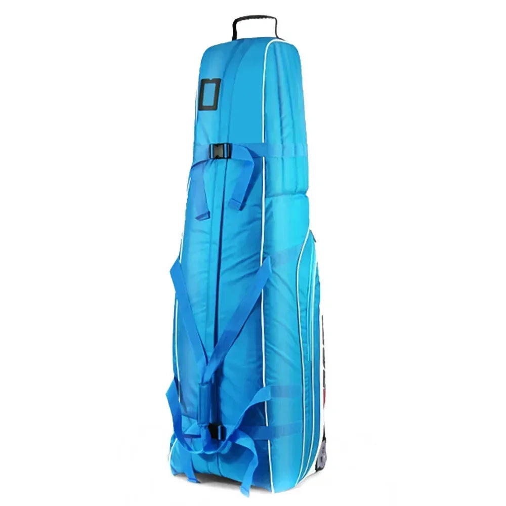 PGM Lightweight Foldable Golf Bag Travel Plane Caddy Bags With Wheel Aircraft Stand Thickening Folding Pad Golf Cover Bag HKB008