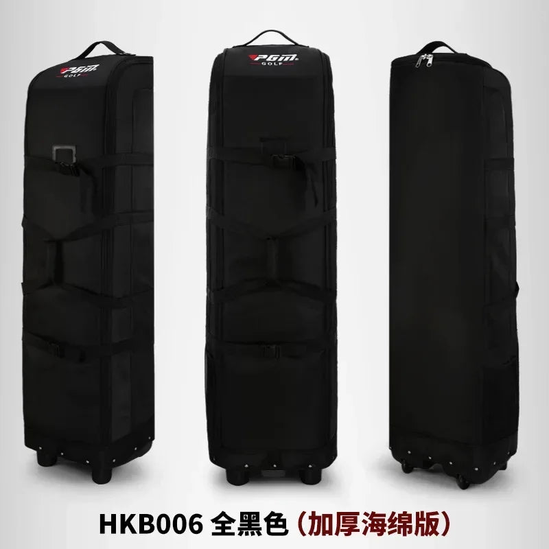 PGM Golf Aviation Bag Travel with Wheels Large Capacity Storage Foldable Airplane Travelling Bags 4 Colors HKB006