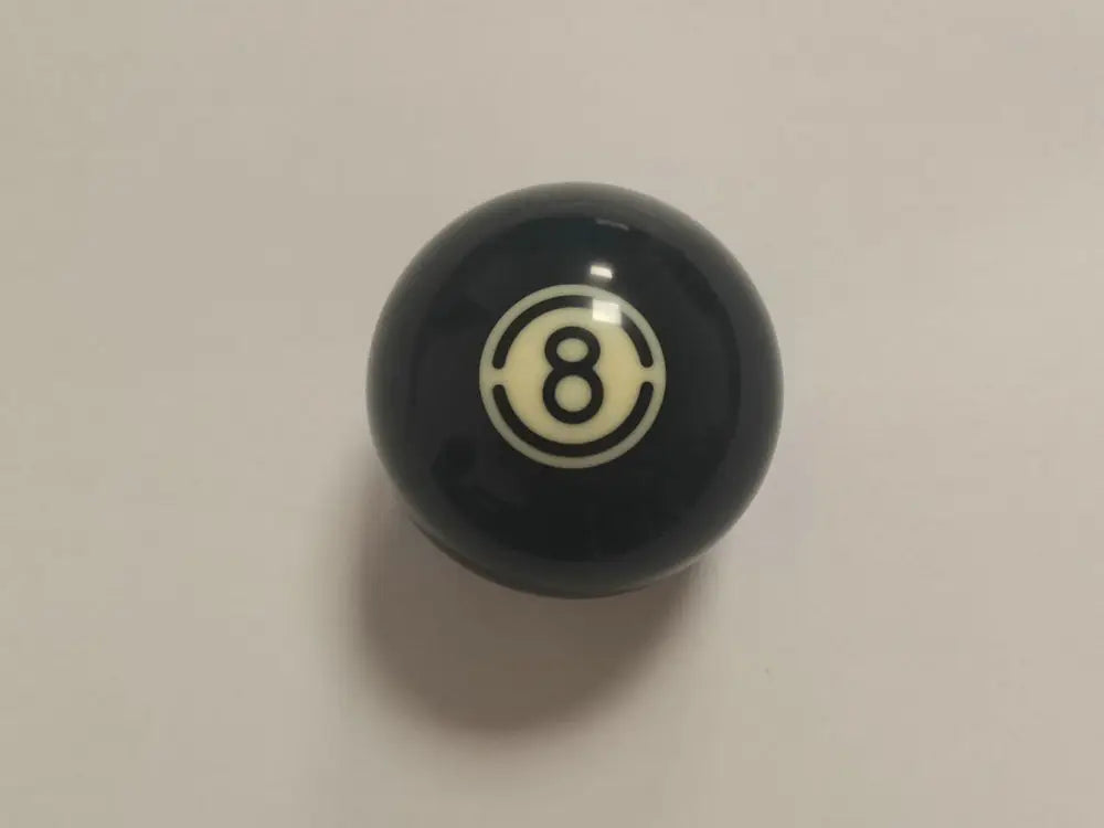 Black Tournament Billiard Single Pool Ball Replacement 2-1/4" (57.2mm)