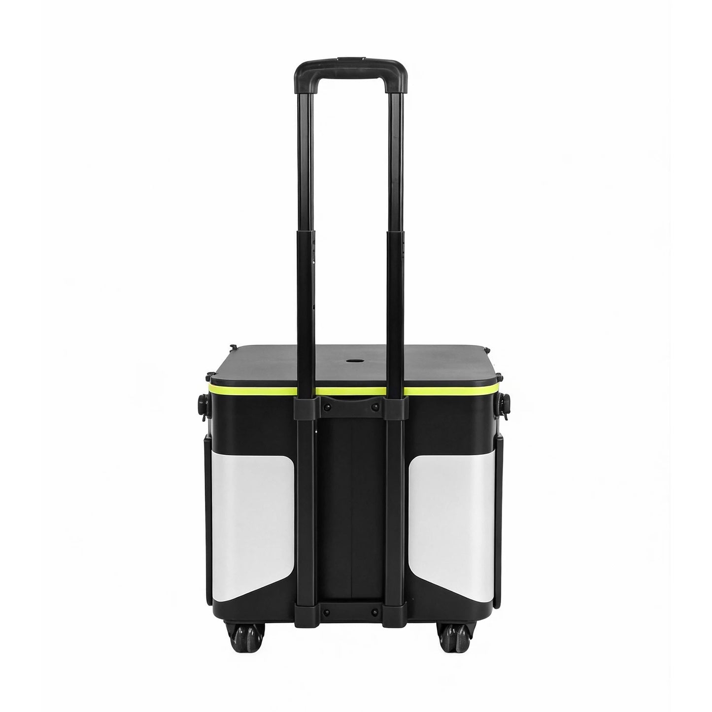 Multifunctional Outdoor Side Table with Wheels Folding Grill Table with Light Poles for Picnic Party Beach BBQ Cooking Indoor