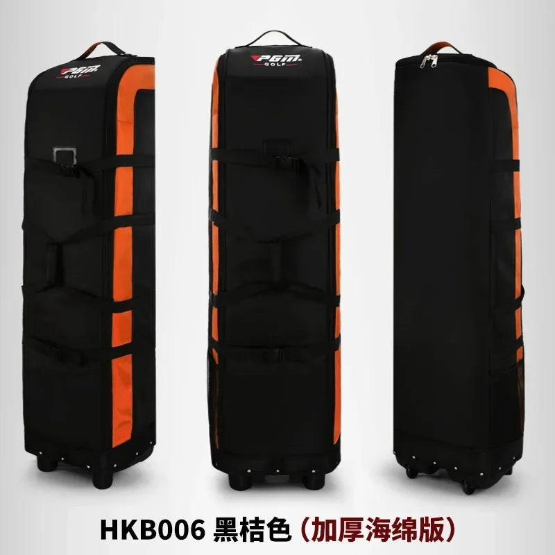 PGM Golf Aviation Bag Travel with Wheels Large Capacity Storage Foldable Airplane Travelling Bags 4 Colors HKB006