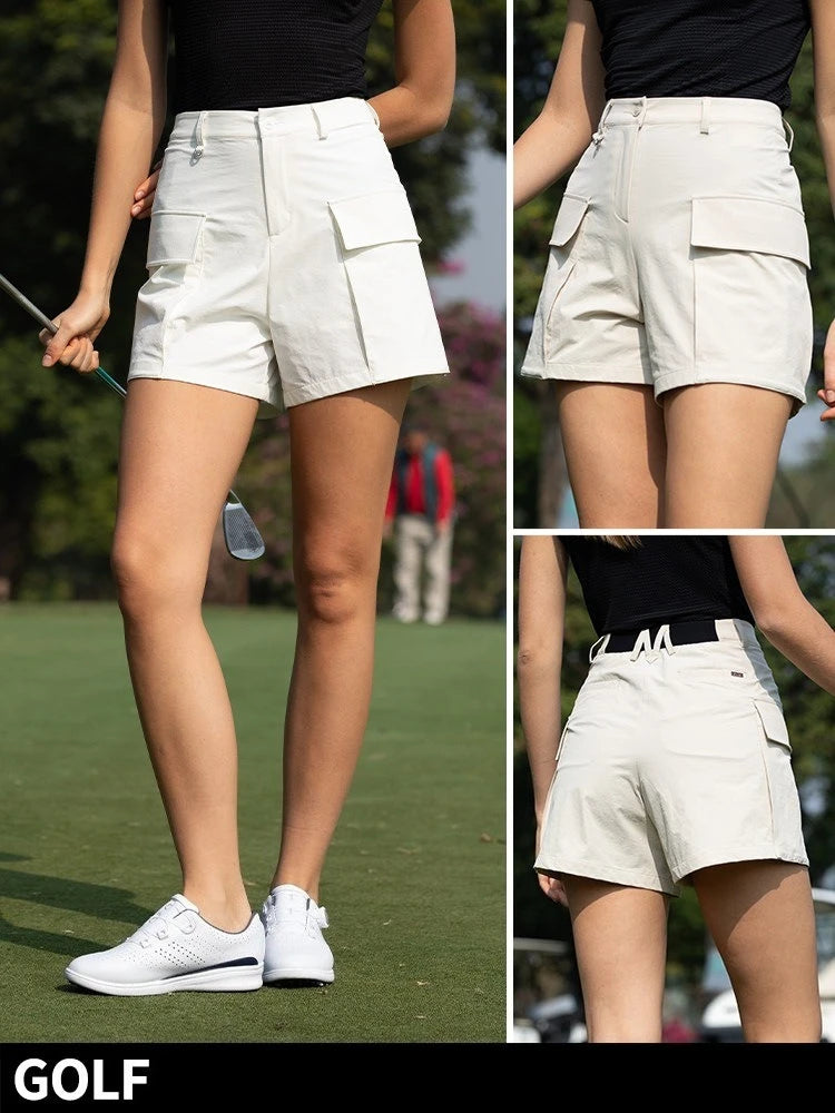 PGM Golf Women's Shorts Spring and Summer Sports Pants Clothing KUZ214
