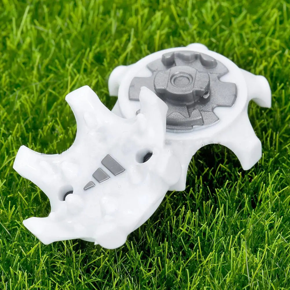 White Ultra Thin Golf Cleats Fast Twist Shoe Spikes Replacement Set Practical Golf Training Aids Tools