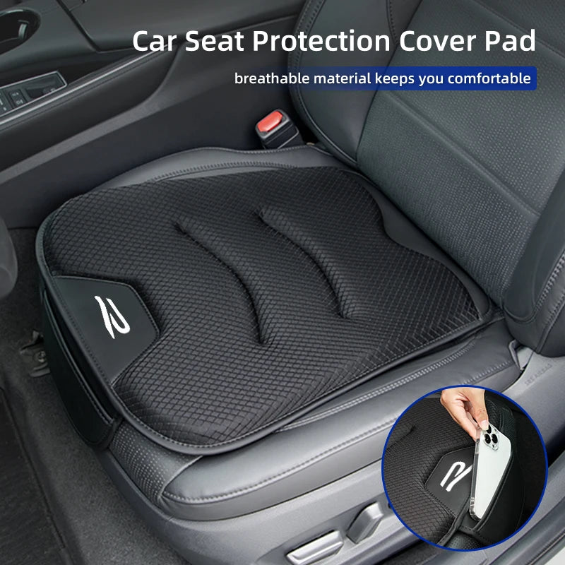 Car Ice Silk Cushion Storage Bag Breathable Seat Cover For VW R Golf Polo Passat mk5 Jetta Scirocco GTE GTI Tiguan CC T-ROC Shar
