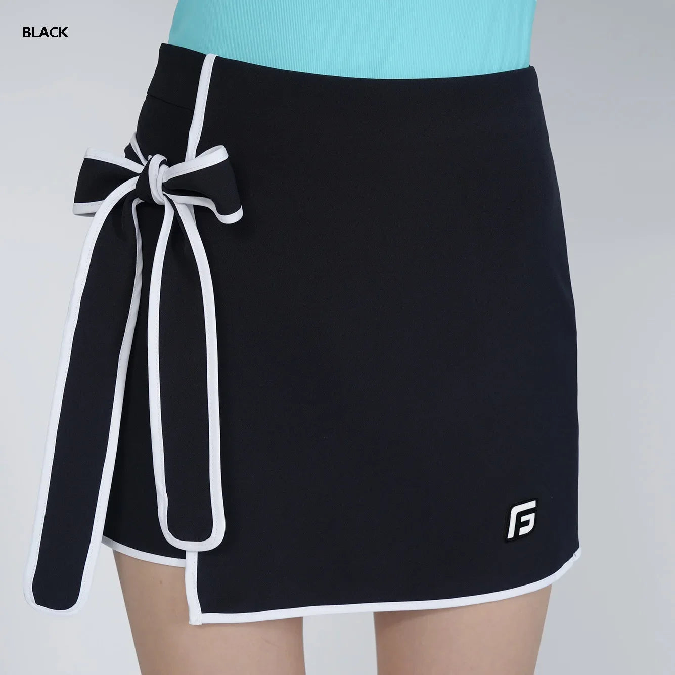 Golfist Summer Lady Breathable Golf Culottes with Bow Tie Women Anti-exposure Golf Skirts Korean Style Slim Sports Skorts XS-XXL