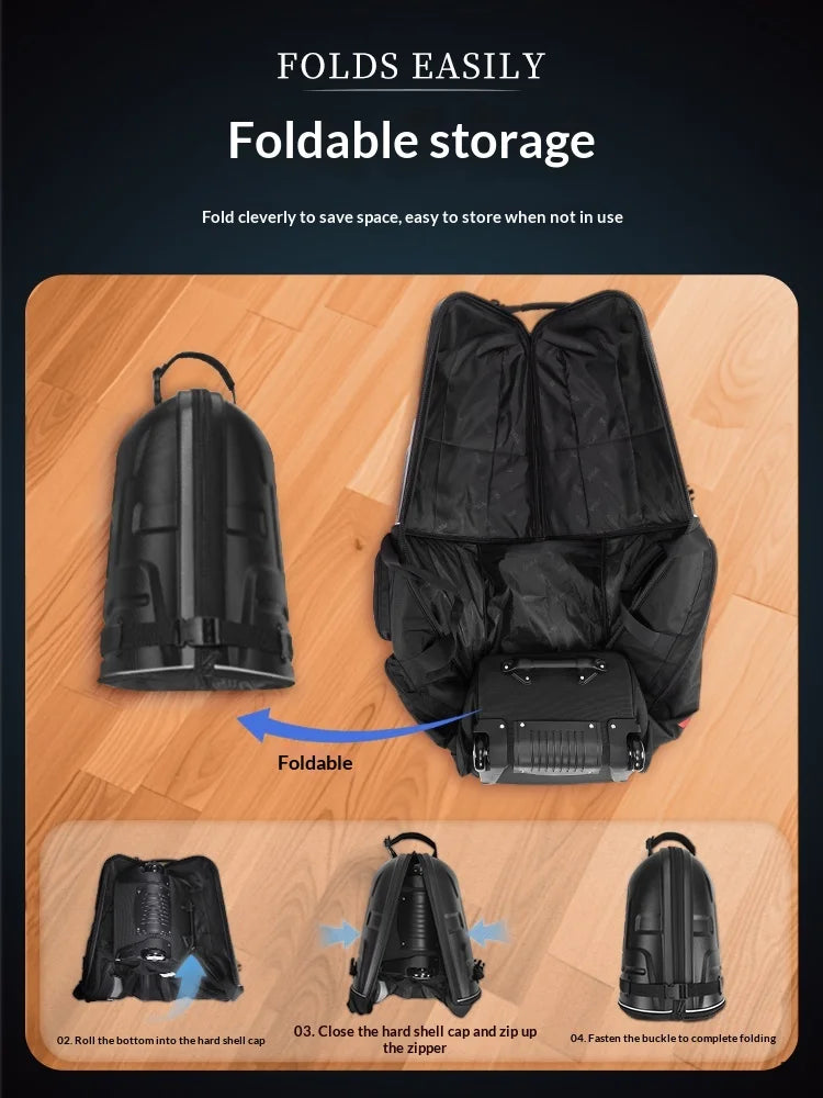 PGM Golf Hard Shell Aviation Bag Men's and Women's Air Transport Bag Waterproof Travel Strap Tugboat Bag Protective Cover HKB020