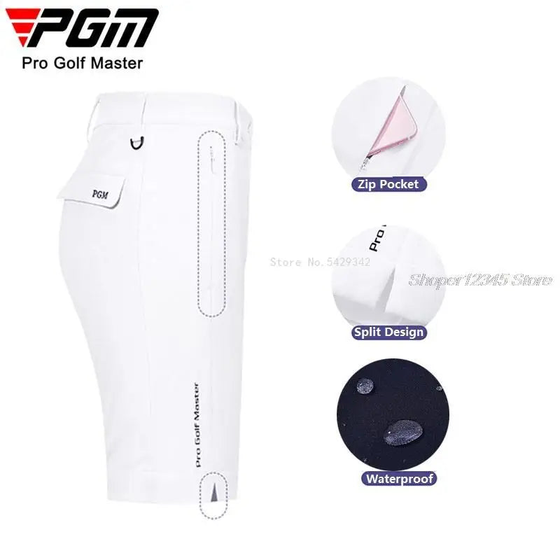 Pgm Summer Golf Shorts For Women Waterproof Sports Casual Golf Skirt Ladies Quick-Dry Breathable Short Trousers XS-XL