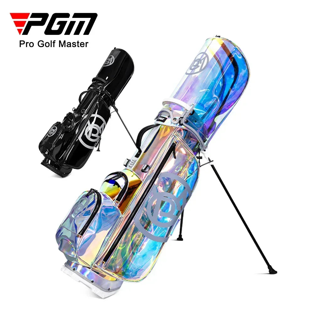 PGM Golf Bracket Bags Women Portable Club Pack Waterproof Lightweight Bright Transparent Put All Sets Clubs QB131