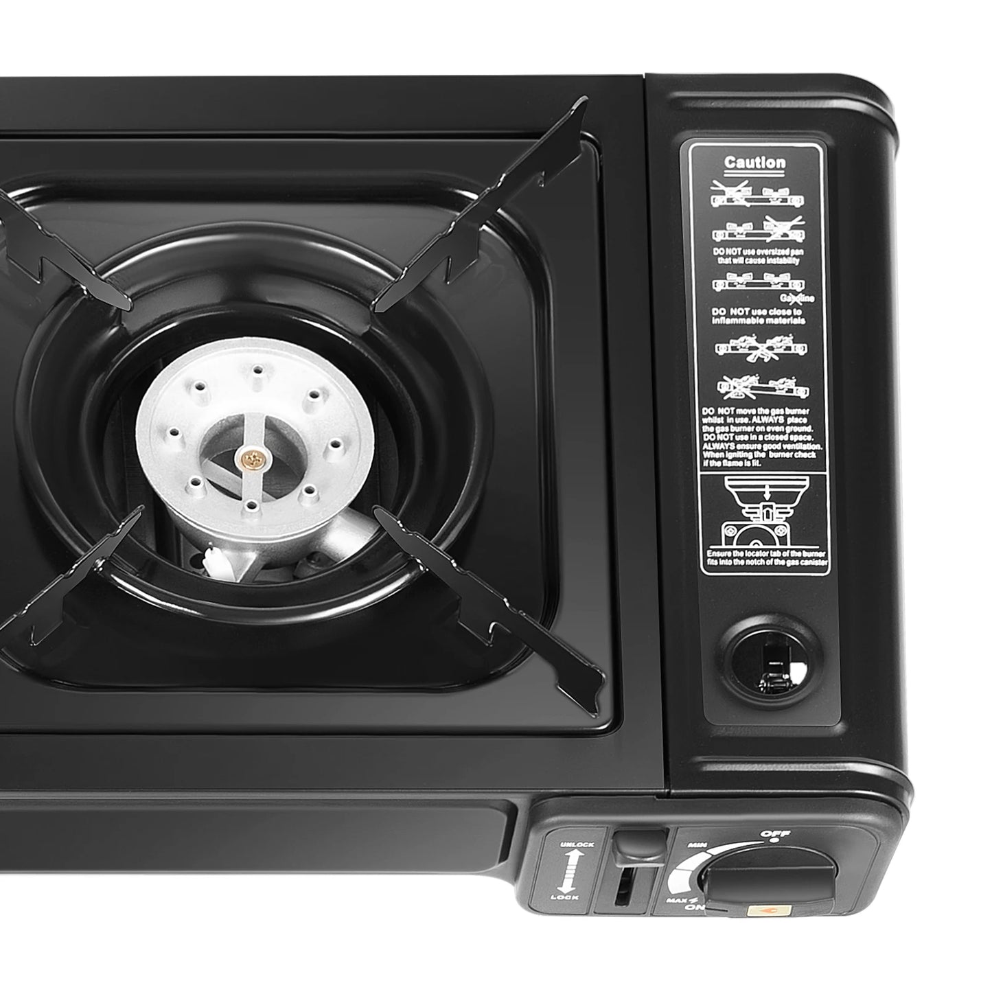 Double Head Barbecue Gas stove with Baking Tray  Home Application Home Outdoor