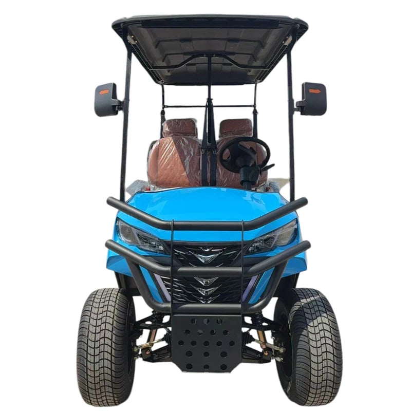 Top-of-the-line 4WD Golf Cart, 4x4 Aluminum Frame, Off-road CE Certified, Powerful Engine, MMC Professional Electric Golf Cart