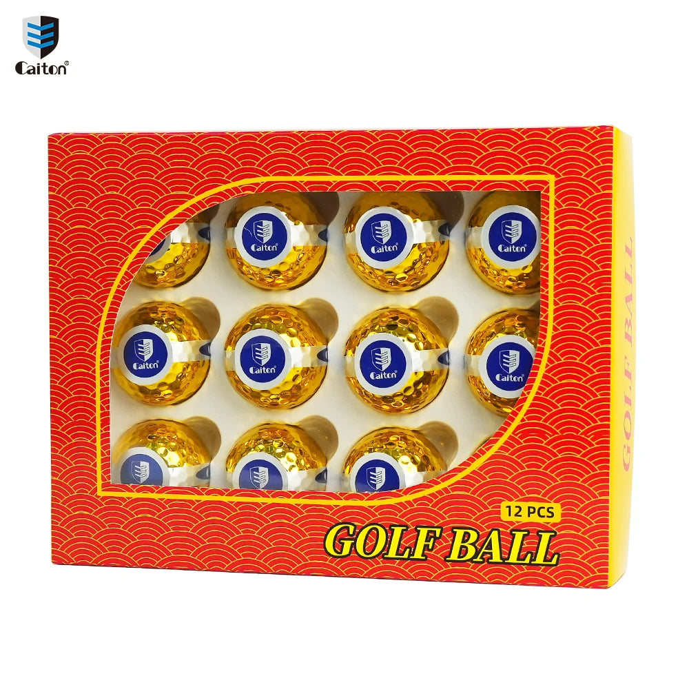 Caiton Golf Exploding Balls 12pcs - A Fun and Novel Prank Gadget - A Suitable Gift for Golf Lovers, Stocking Ornament