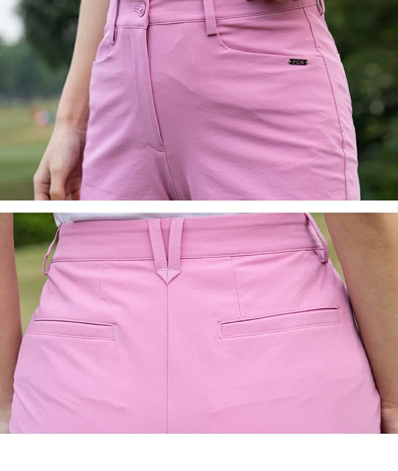 PGM Women's Golf Shorts Spring/Summer Wear for Woman KUZ204