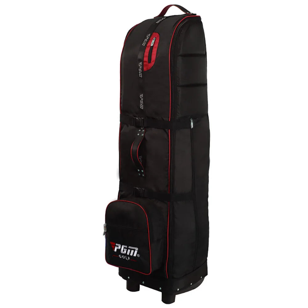 Golf Aviation Bag Foldable with Tugboat Aircraft Consignment Bag with Complimentary Dust Storage Bags HKB009
