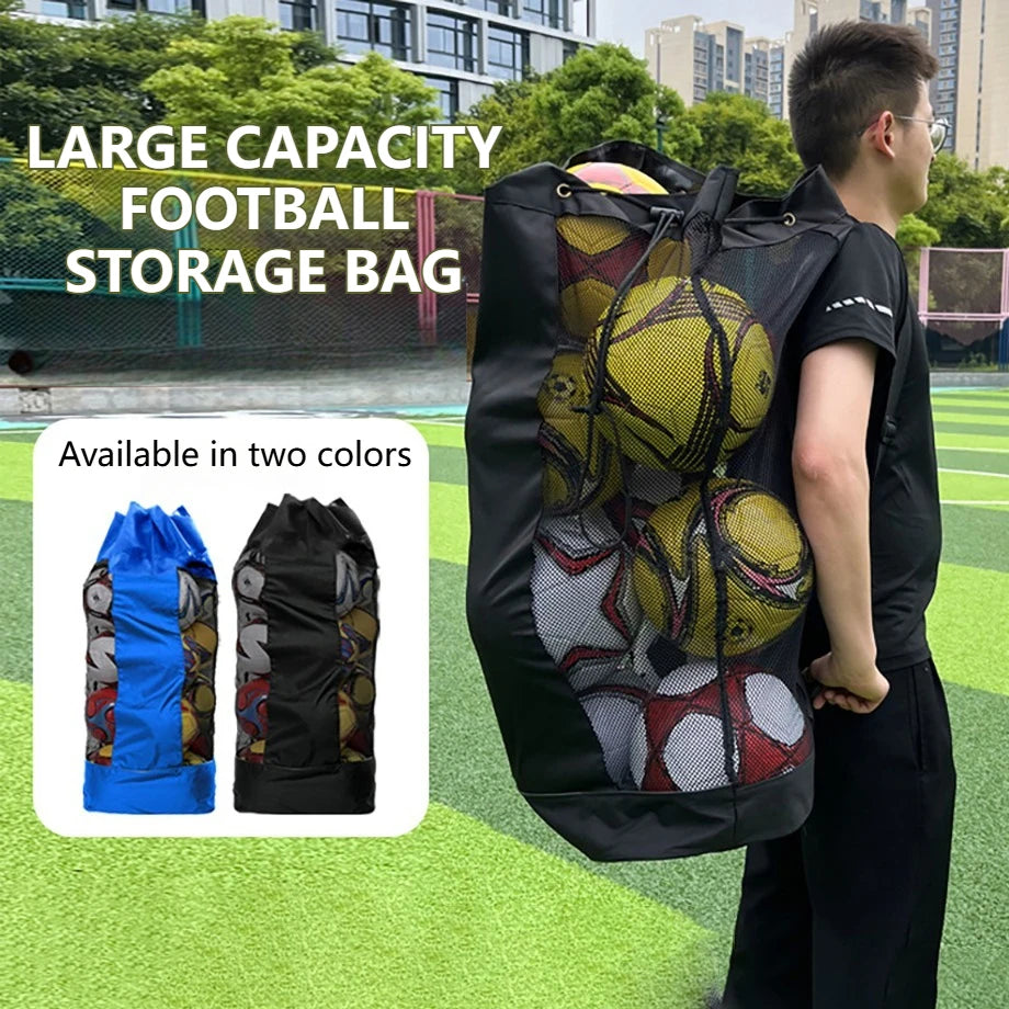 Loogdeel Large Capacity Storage Bag Football Volleyball Basketball Big Ball Pocket Sports Gear Bag Training Equipment Bag