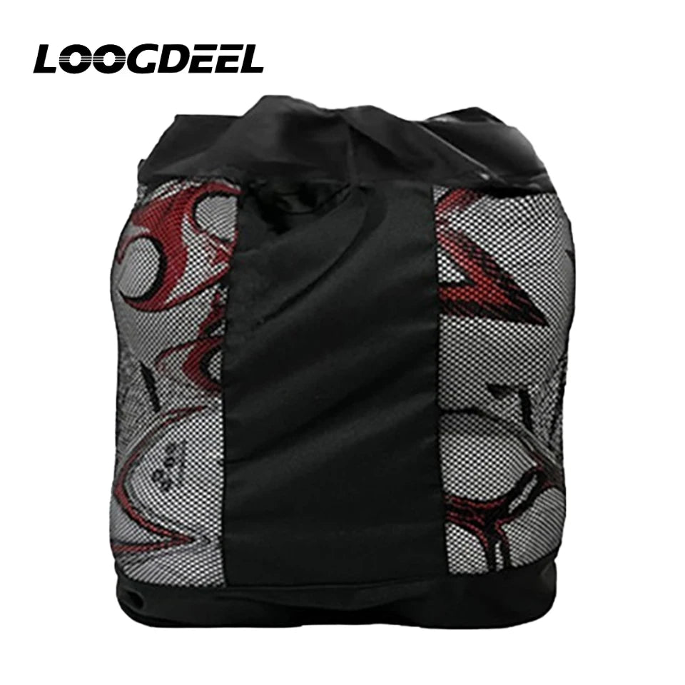Loogdeel Large Capacity Storage Bag Football Volleyball Basketball Big Ball Pocket Sports Gear Bag Training Equipment Bag