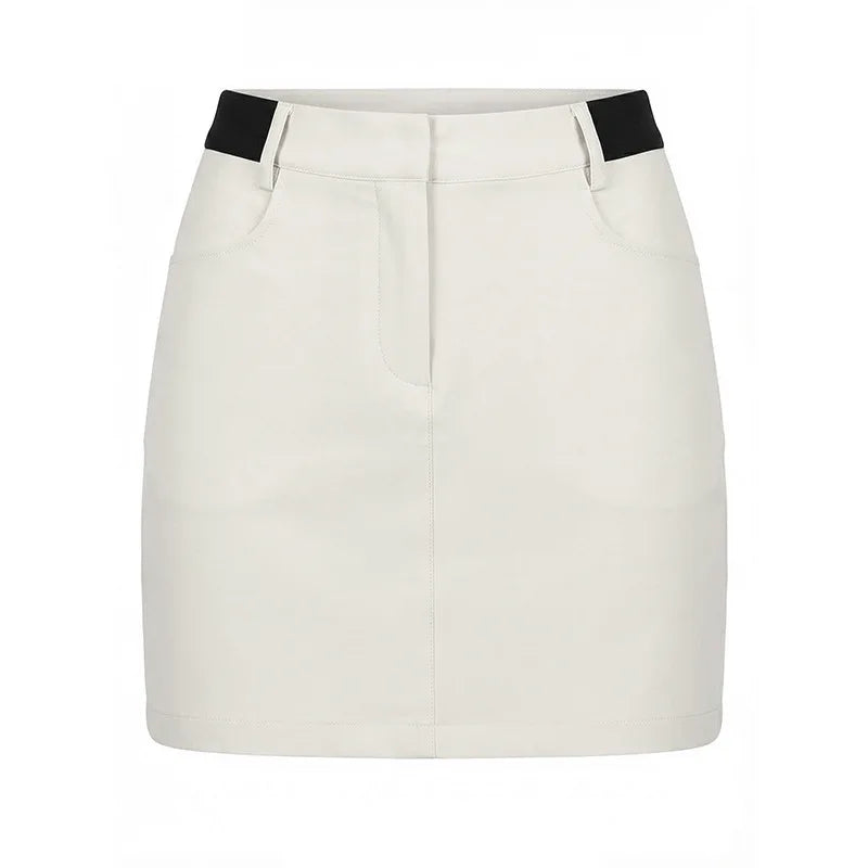 PGM Women's Golf Skirts Spring Summer Fashion Bag Hip Skirt QZ120