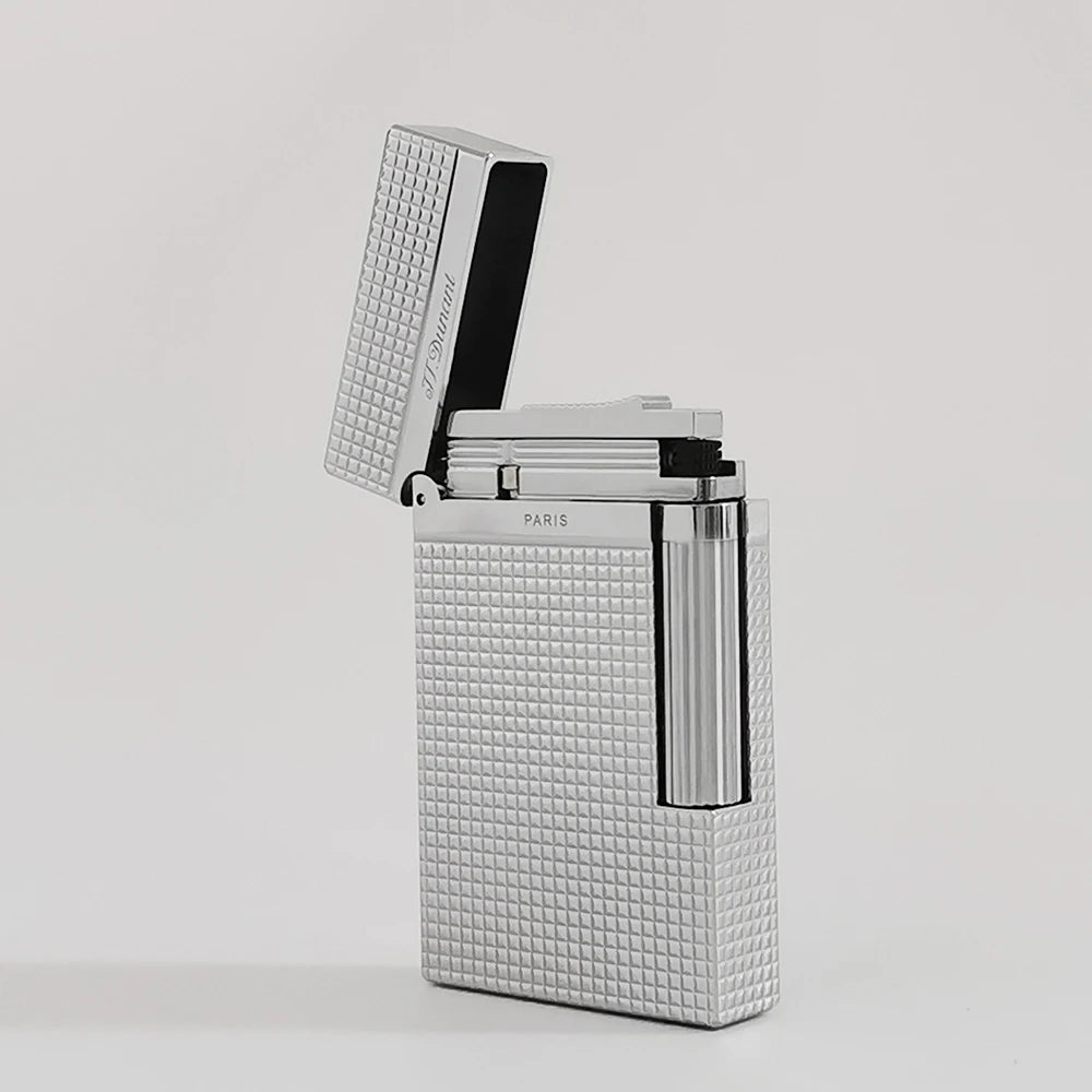 Memorial Dunant Lighters Gas Engraving Cool Cigarette Tools Smoking Gadgets For Smoker Single Soft Flame