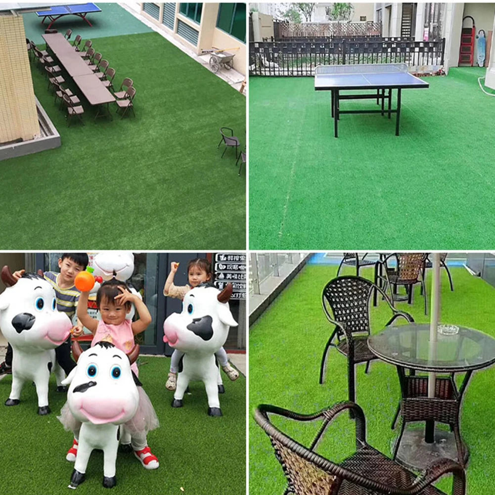 1pcs Artificial Simulation Lawn Carpet Turf Kindergarten Lawn Football Artificial Turf Outdoor Engineering Enclosure False Lawn