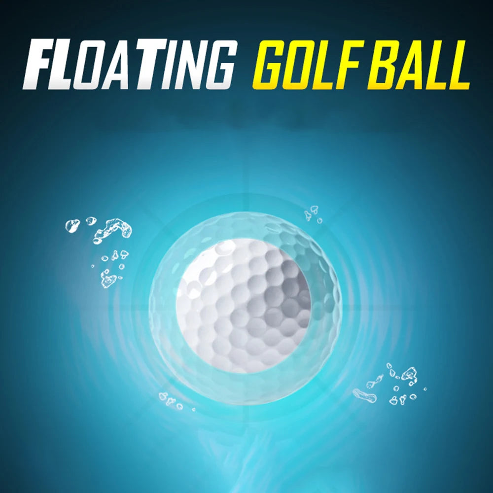 5 pcs Golf Floating Water Ball No Sink Pond or Lake Range Golf Ball, About 10% of It Sits Above Water