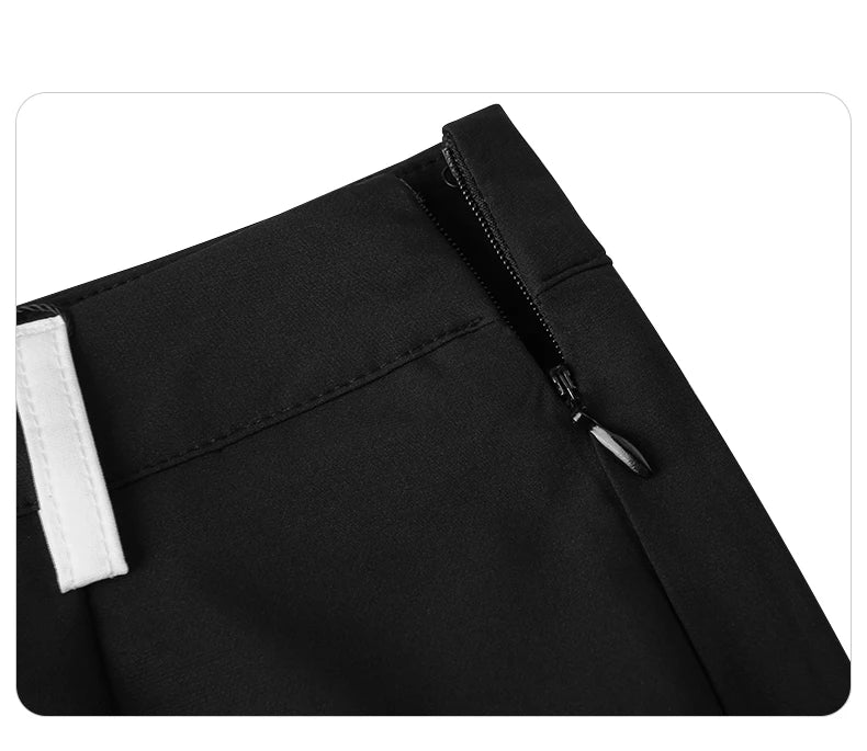 PGM Women Golf Short Skirt Quick Dry Breathable Ladies Girls Fashion Fishtail Skirts Black White XS QZ080