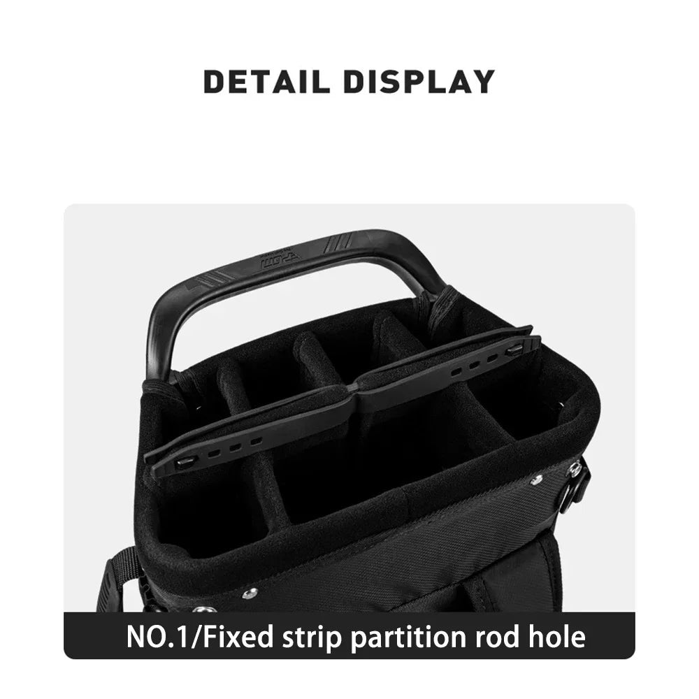 PGM Golf Bags Backpack Design Clubs Bag 2kg Ultra Lightweight Portable Fixed Insert Waterproof Accessories QB144