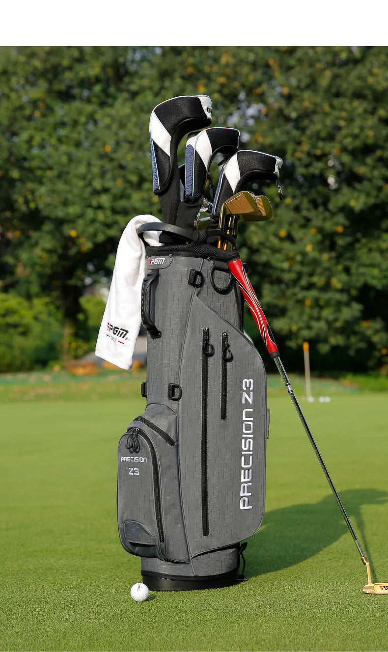PGM QB074 Golf Bag Multi functional Stand Bag Lightweight Portable Edition Can Hold a Full Set of Clubs