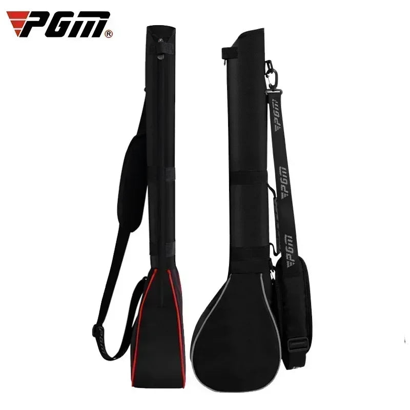PGM Lightweight Golf Bag, Foldable Waterproof Golf Gun Bag, Golf Club Tote Bag, Men's and Women's, with Padded Shoulder Straps