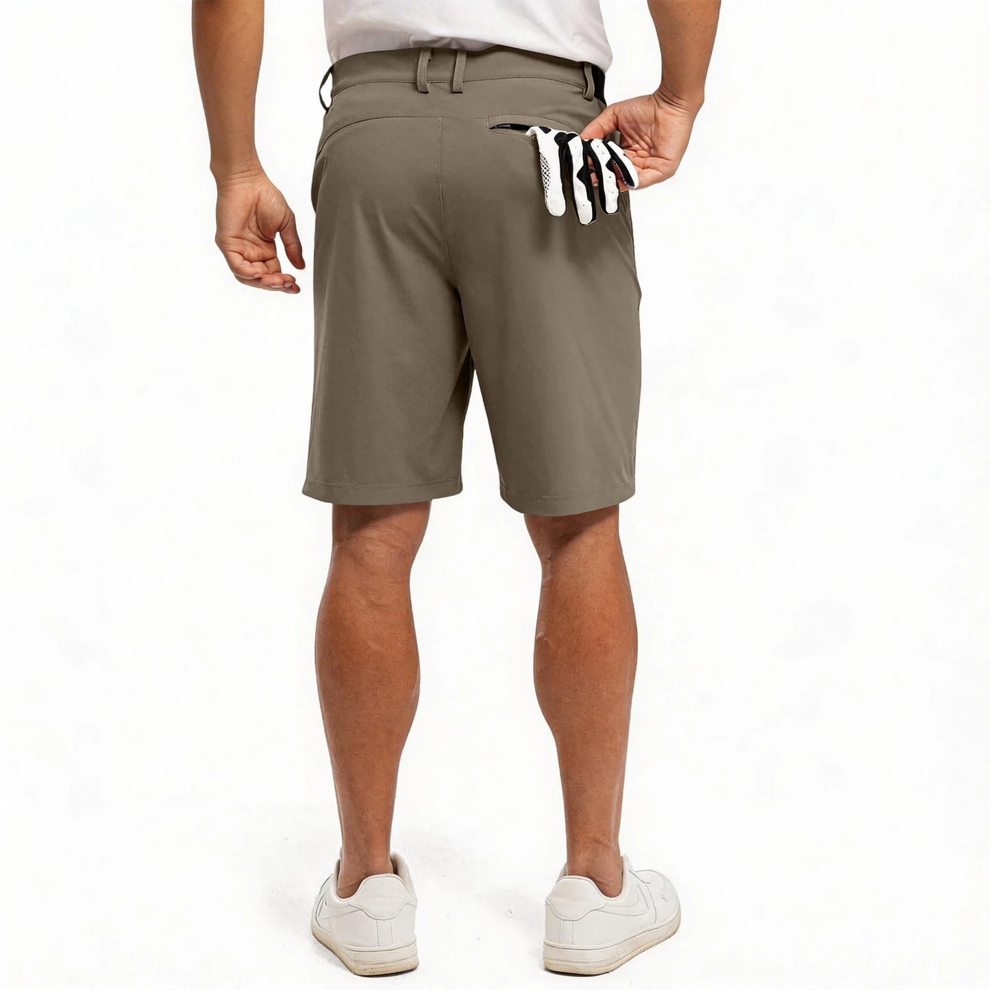 Men's Golf Shorts, Five-point Pants,Work And Casual Straight-leg Shorts, Lightweight Quick-drying Outdoor Sports Bermuda Shorts‌
