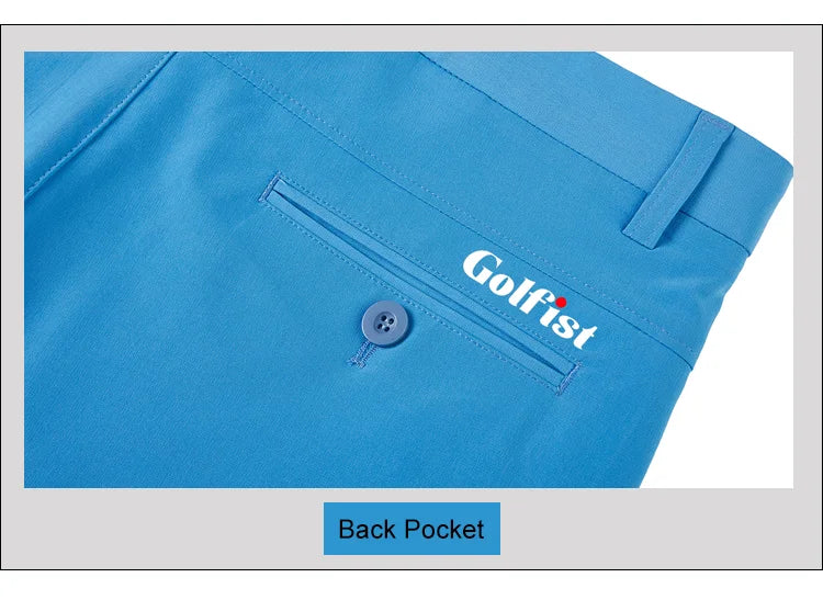 Golfist Golf Men's Shorts Summer Solid Refreshing Breathable Trousers  Comfortable Cotton Casual Clothes Sportswear