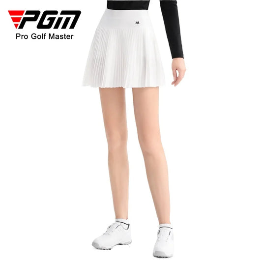 PGM Women's Golf Skirt Summer Anti Walk Light Speed Dry A-line Sports Pleated Skirts QZ103