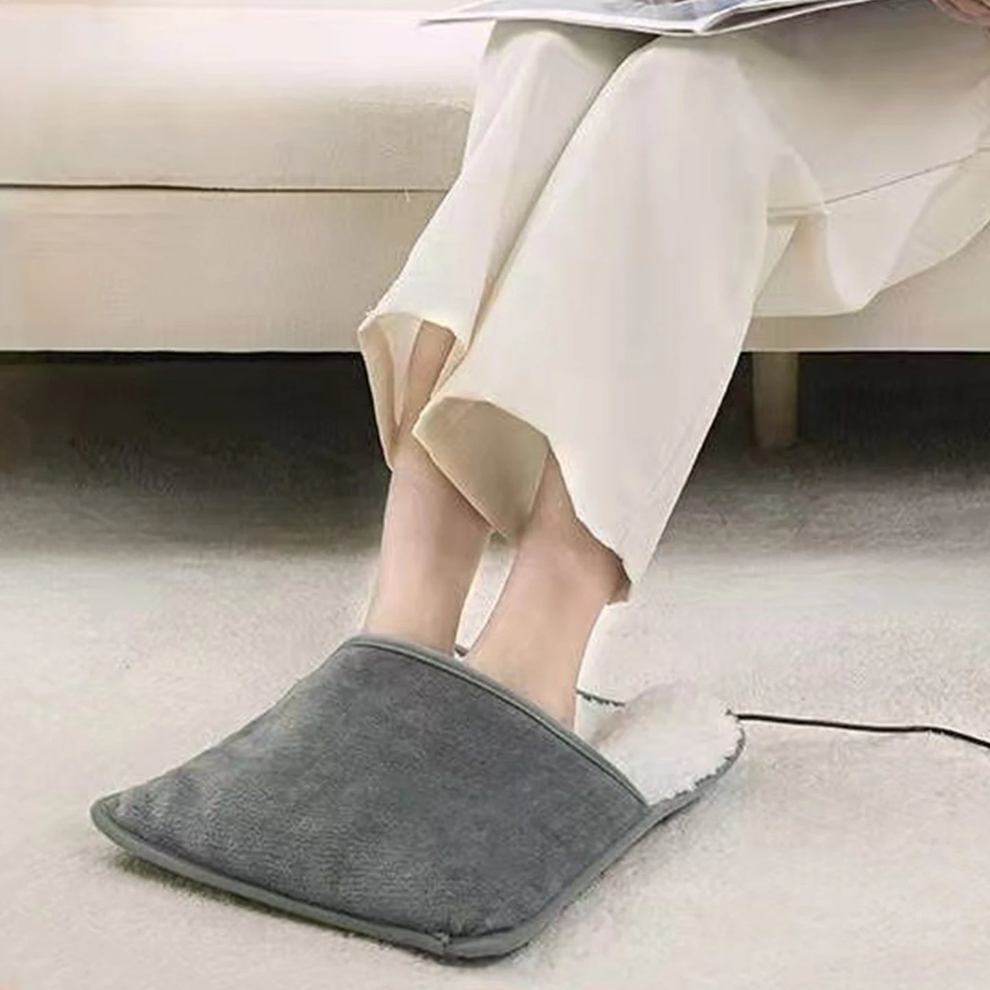 USB Heating Pad Winter Electric Foot Heating Pad Household Foot Warming Mat Gift for Women & Men