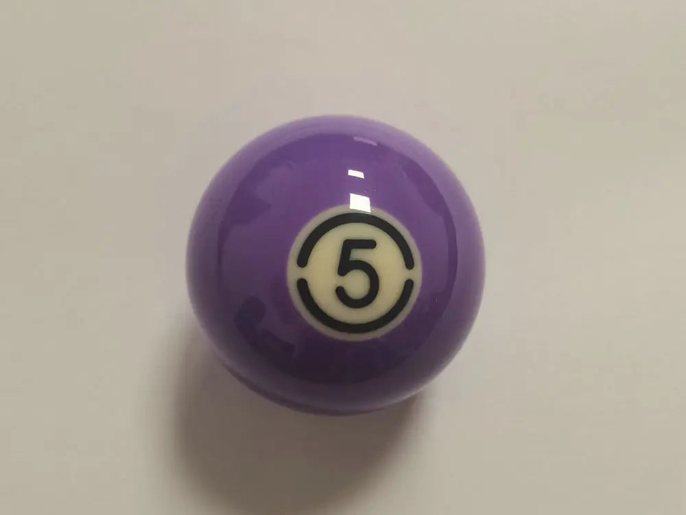Black Tournament Billiard Single Pool Ball Replacement 2-1/4" (57.2mm)