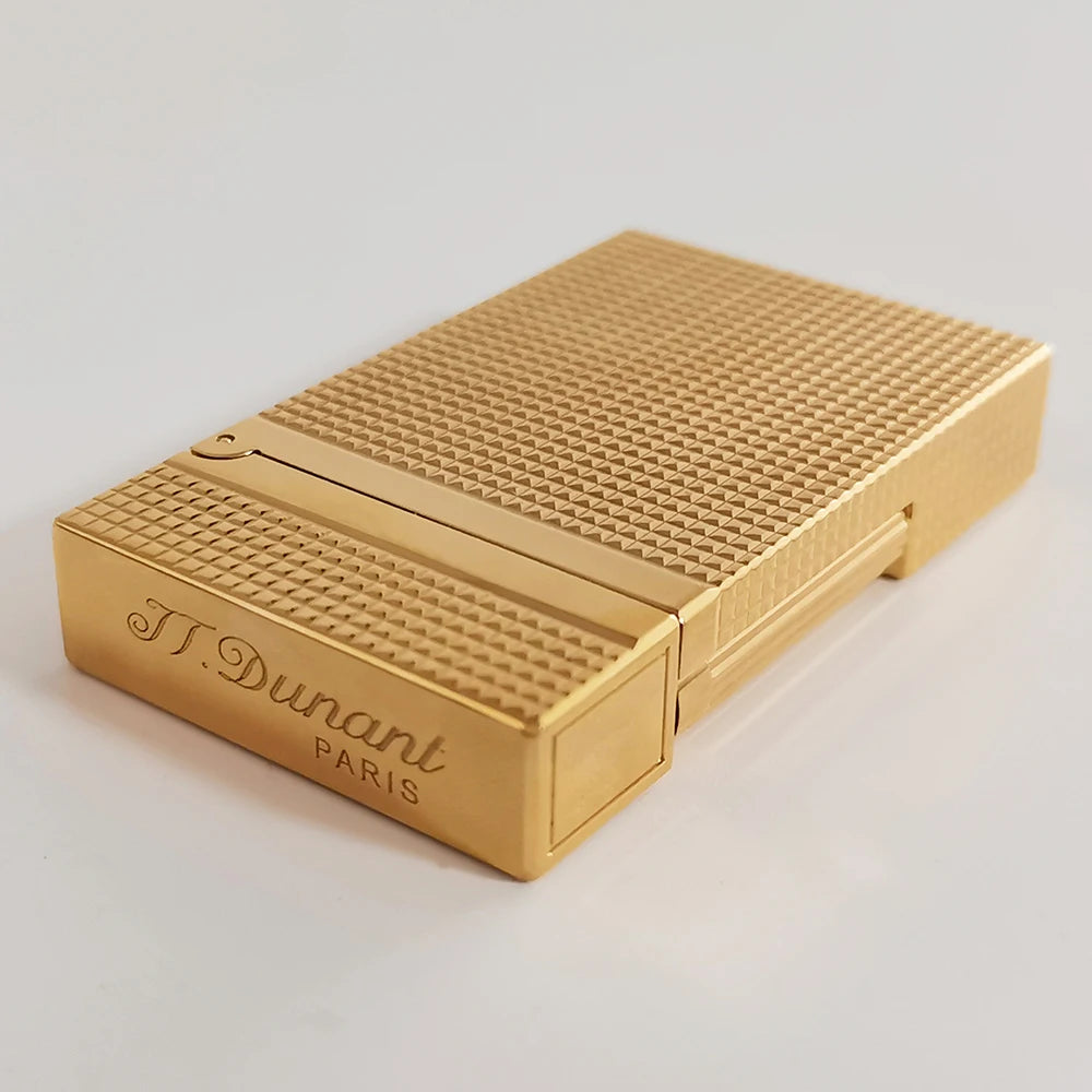 Memorial Dunant Lighters Gas Engraving Cool Cigarette Tools Smoking Gadgets For Smoker Single Soft Flame