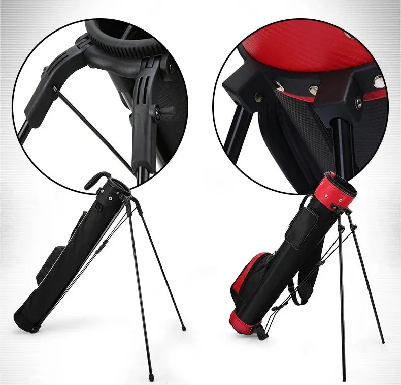 PGM Adult Golf Stand Bracket Bag Unisex Clubs Package Waterproof Nylon Lightweight Portable QIAB015