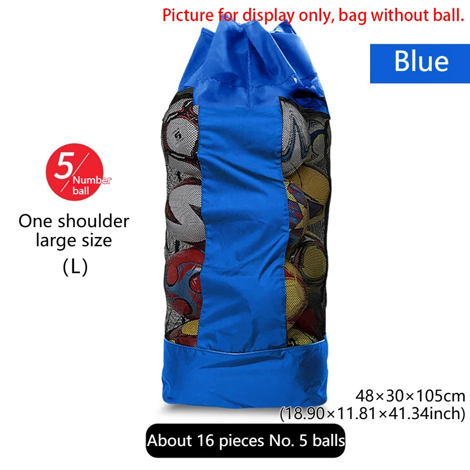 Loogdeel Large Capacity Storage Bag Football Volleyball Basketball Big Ball Pocket Sports Gear Bag Training Equipment Bag