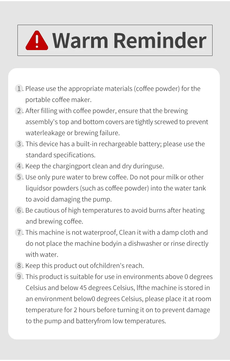 STARSEEKER Super58 Portable coffee machine: Top Espresso for Travel/Camping/Car. Inc. Bracket & Tamper