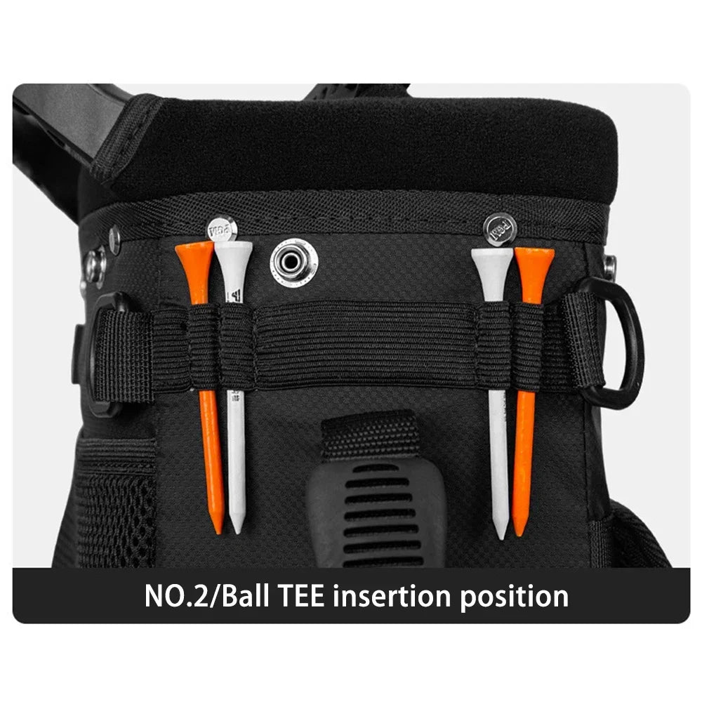 PGM Golf Bags Backpack Design Clubs Bag 2kg Ultra Lightweight Portable Fixed Insert Waterproof Accessories QB144