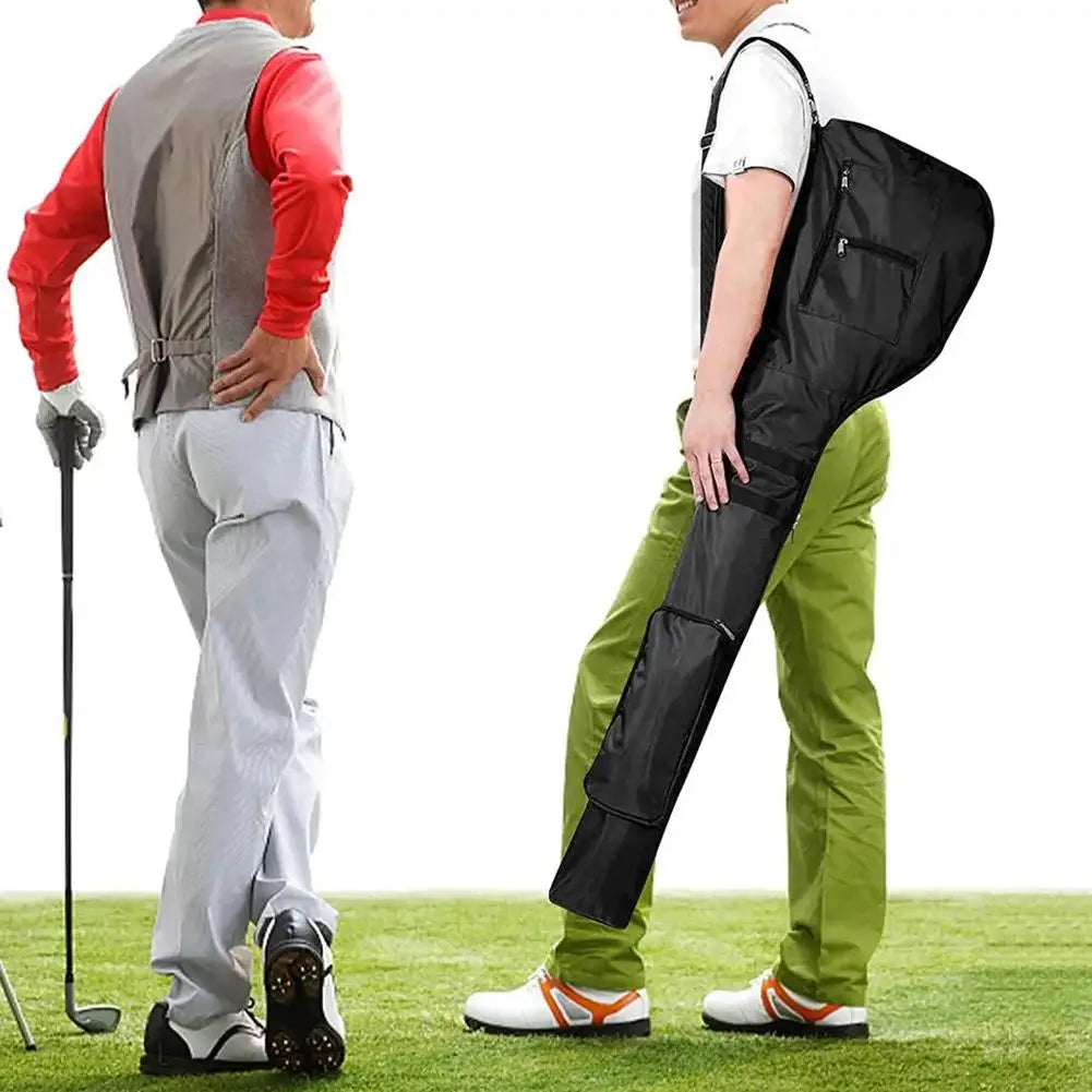 Golf Sunday Bag Golf Club Bag Mini Golf Bag Training Practice Golf Bag Travel Case Foldable Golf Bags For Men Women
