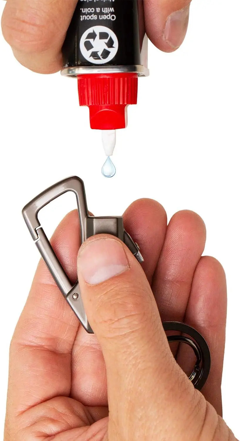 Reusable Fire Starter & Bottle Opener Keychain, Waterproof Survival Tool for Camping and Emergencies