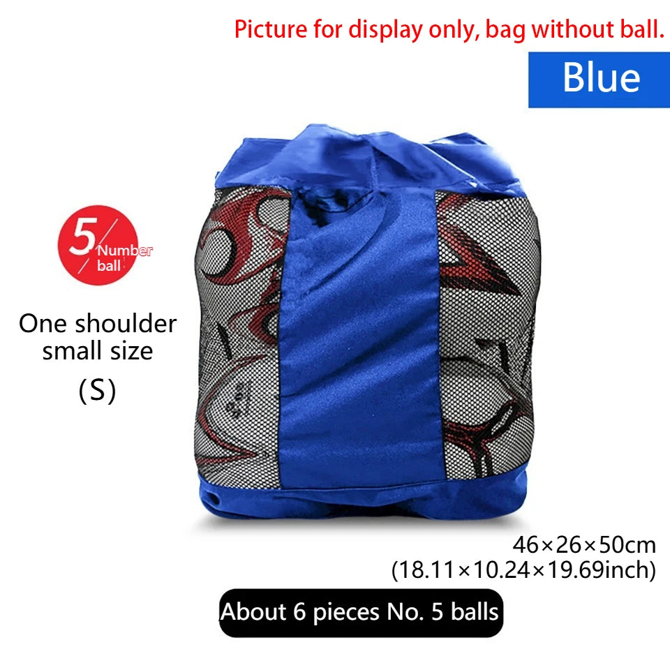Loogdeel Large Capacity Storage Bag Football Volleyball Basketball Big Ball Pocket Sports Gear Bag Training Equipment Bag