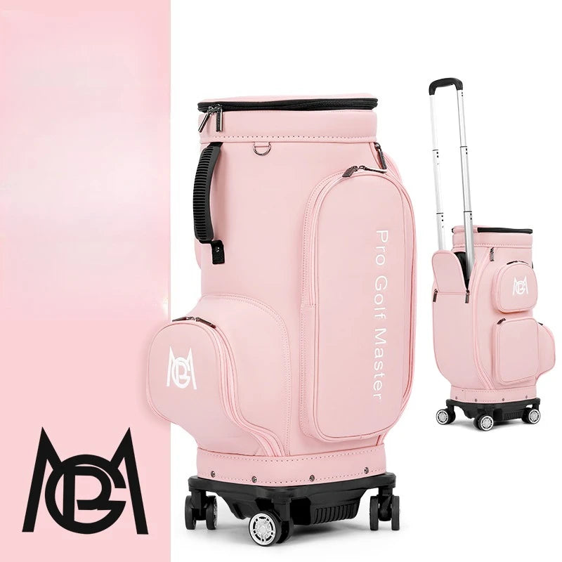PGM Golf Bags Women Four-wheel Aviation Travel Lightweight Portable Clothing Bag YWB051
