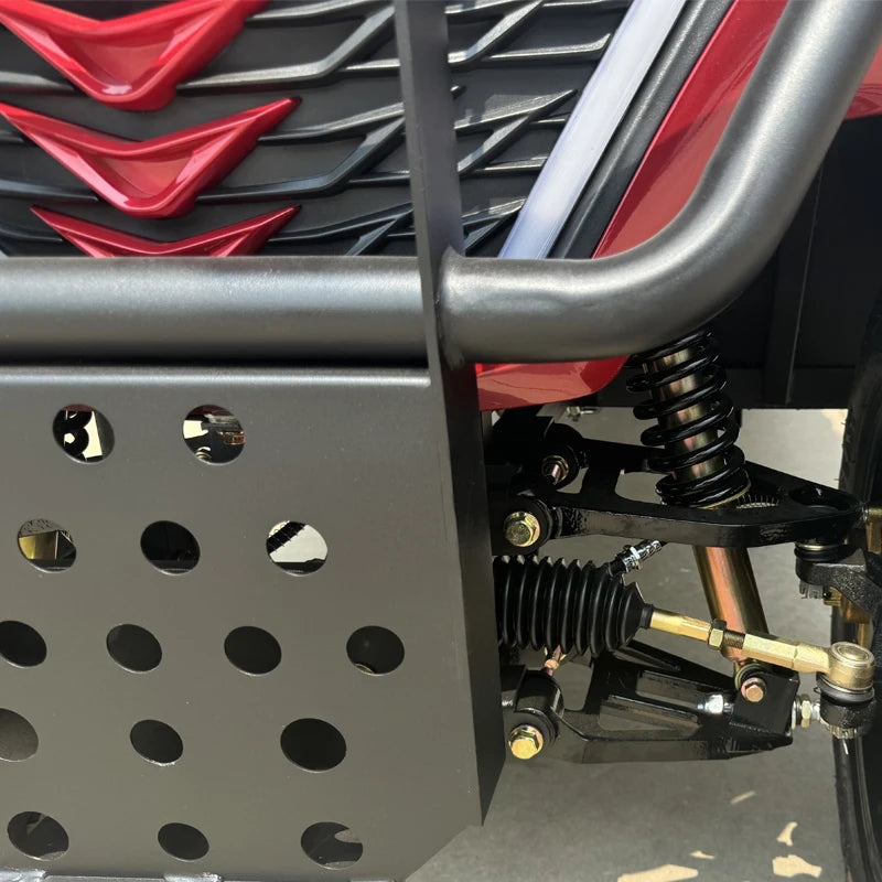 Top-of-the-line 4WD Golf Cart, 4x4 Aluminum Frame, Off-road CE Certified, Powerful Engine, MMC Professional Electric Golf Cart