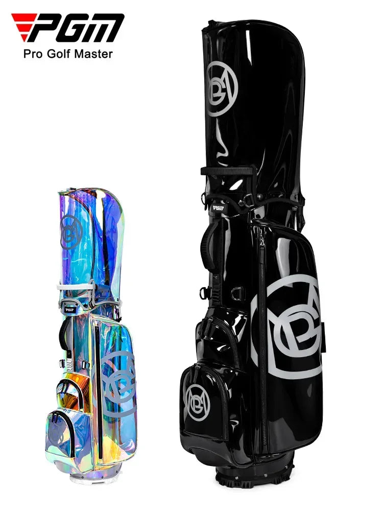 PGM Golf Bracket Bags Women Portable Club Pack Waterproof Lightweight Bright Transparent Put All Sets Clubs QB131
