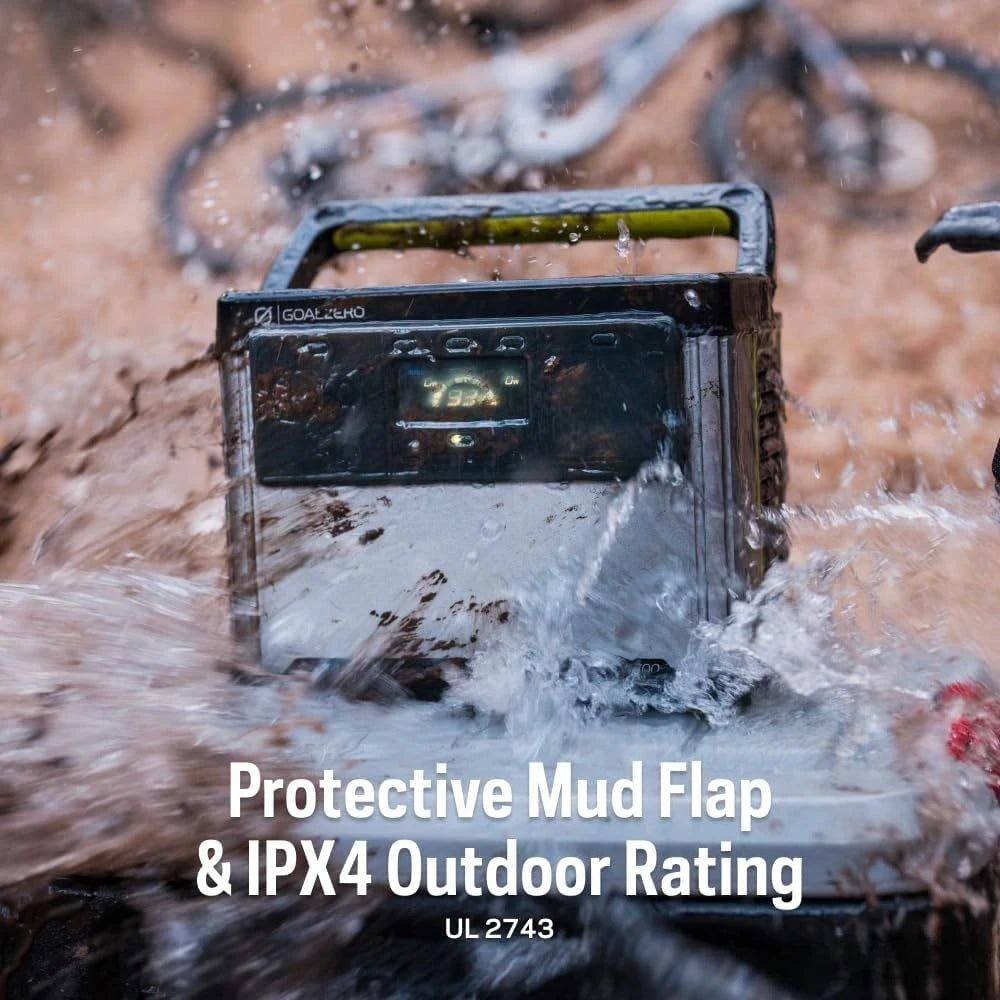 500: 499Wh LiFePO4 Portable Power Station - Waterproof & Dustproof Solar Generator for Outdoor Adventures, Camping